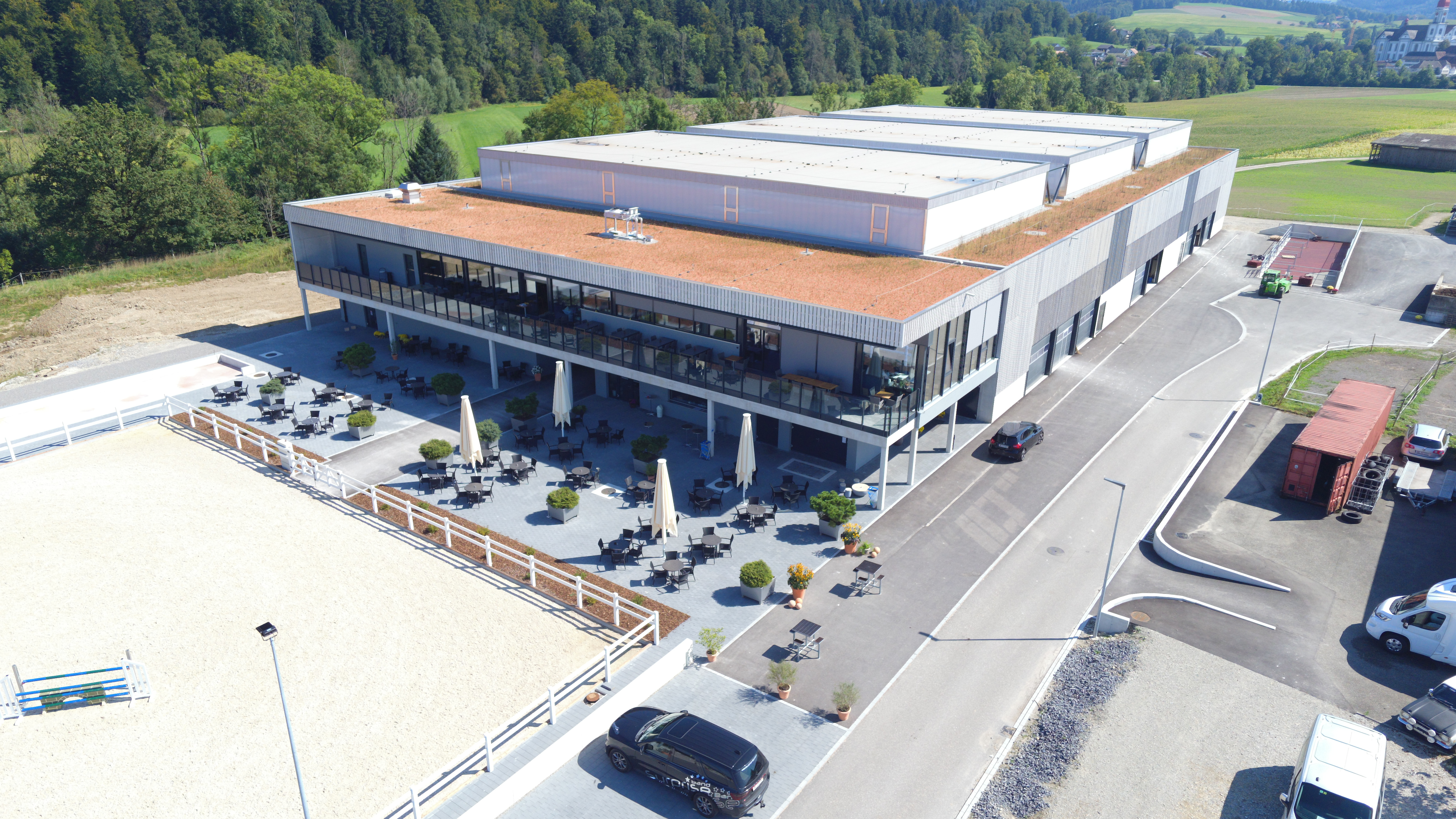 Projektbild: Reitsportarena St. Urbanstrasse Roggwil