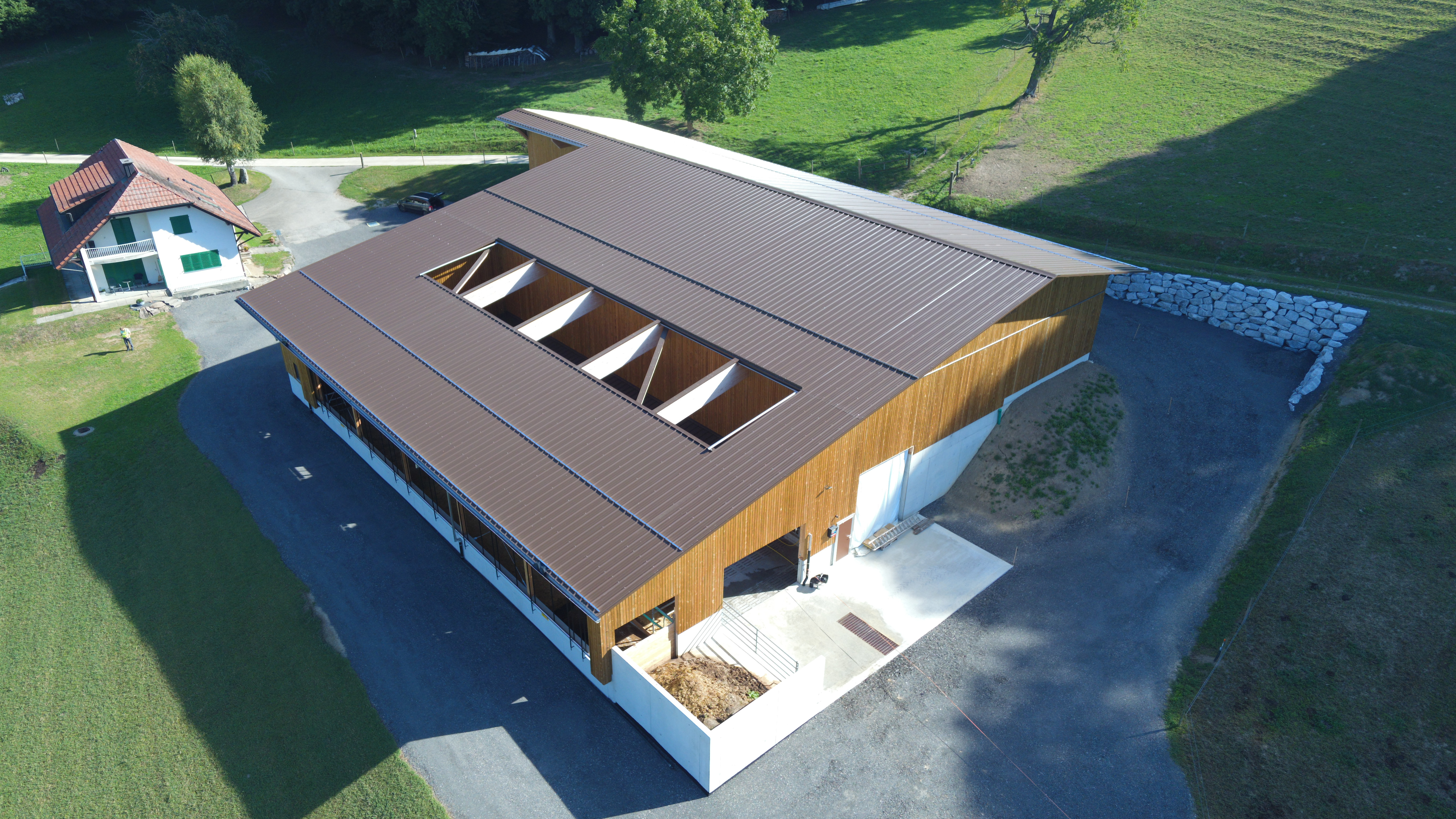 Projektbild: Laufstall Eichbühlstrasse Grossdietwil