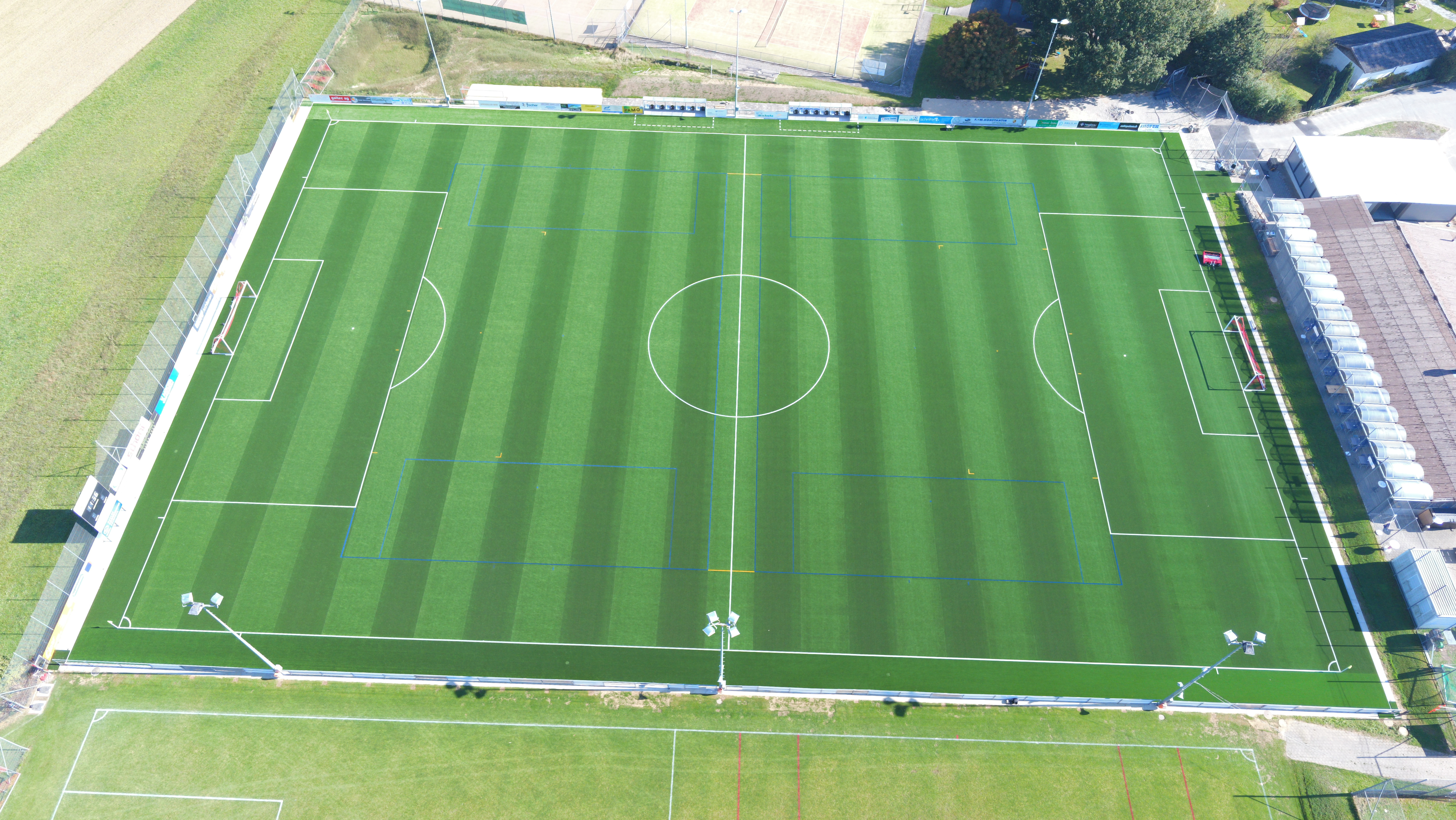 Projektbild: Kunstrasensystem Sportanlage Stampfi Rothrist