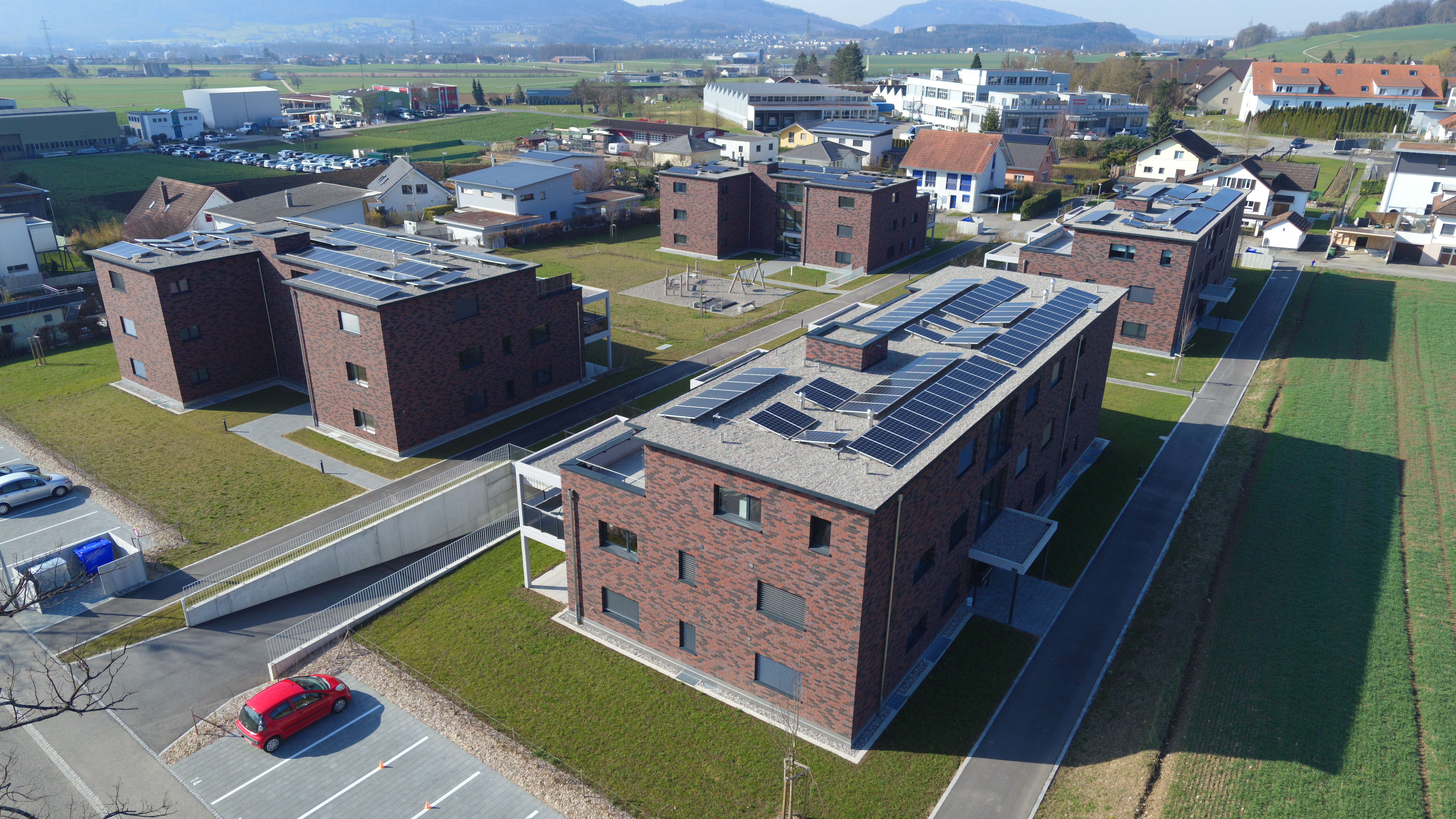 Projektbild: Überbauung Bachstrasse Lostorf